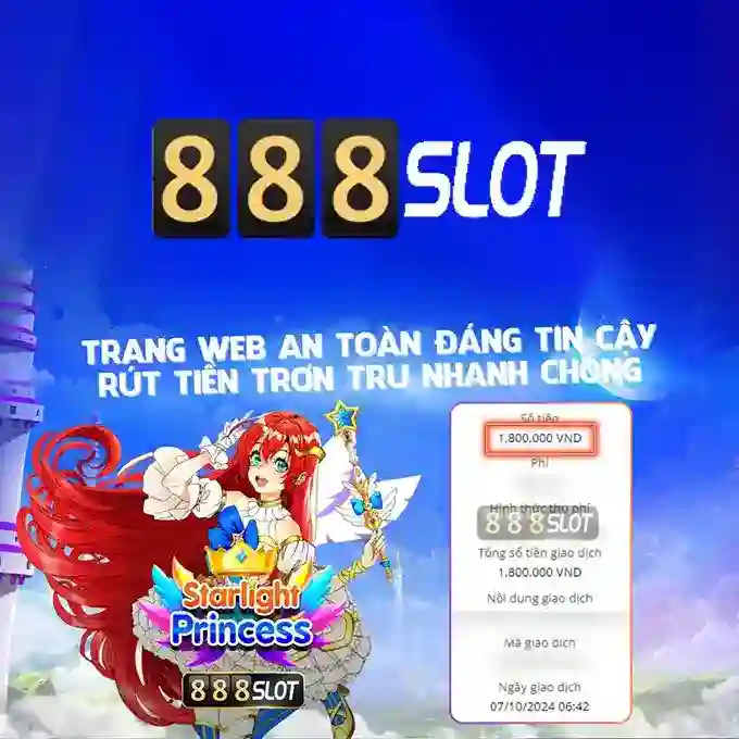 Trải Nghiệm Slot Đỉnh Cao Tại 888SLOT