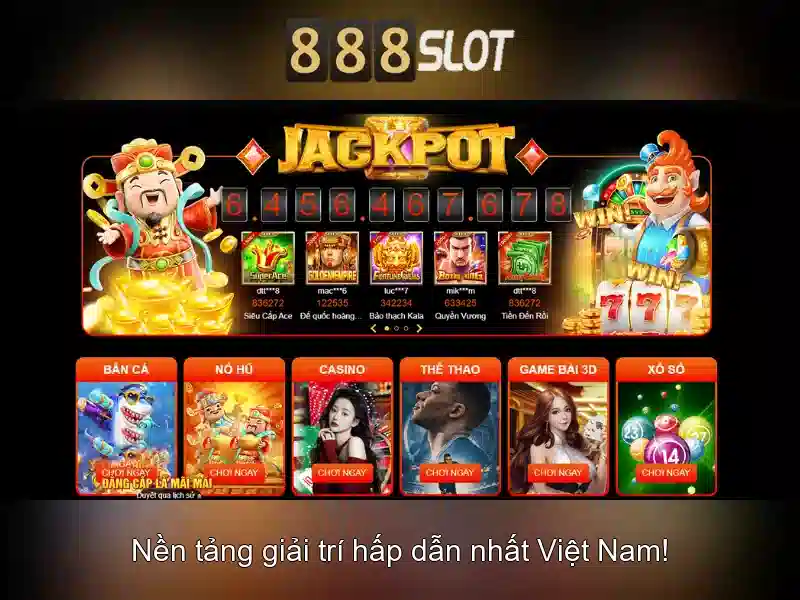 Đa Dạng Trò Chơi Slot Vn